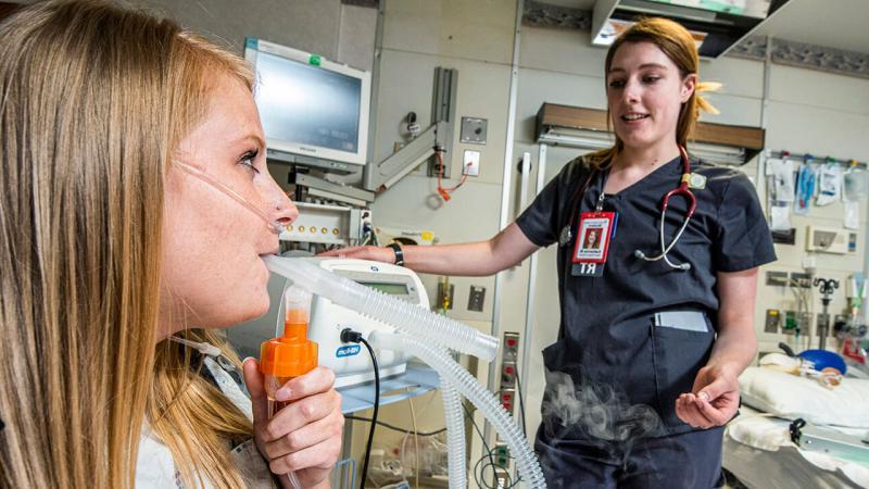 University of Mary’s/CHI St. 科健康’s Respiratory Therapy (MS) program